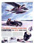 1940 2 New World's Endurance Records Prove Champions The Better Spark Plugs