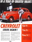 1940 Chevrolet Special De Luxe Sport Sedan. In A Year Of Great Values