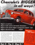 1940 Chevrolet's Bigger in all ways!