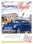 1940 Chrysler. 'I See You Drive A Chrysler'