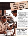 1940 Ford Truck. 'This run was tough before we got a big 3-Ton Ford'