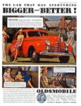 1940 Oldsmobile. The Car That Has Everything Bigger and Better!