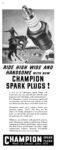 1940 Ride High Wide And Handsome With New Champion Spark Plugs!