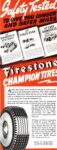 1940 Safety Testes To Give You Longer And Safer Miles. Firestone