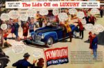 1941 Plymouth. The Lid's Off on Luxury