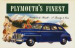 1942 Plymouth 4-Door Sedan. Handsome to Handle - A Beauty to Own