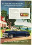 1942 Plymouth Convertible Coupe. It's Styled to Stay Beautiful - and Engineered to Stay New!