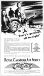 1943 'Jerry's getting 'ell to-night' Royal Canadian Air Force
