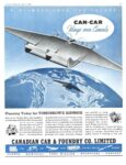 1943 Planning Today for Tomorrow's Airways. Canadian Car & Foundry