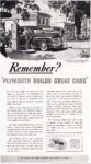 1943 Plymouth. Remember 'Plymouth Builds Great Cars'