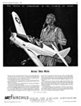 1943 The Touch Of Tomorrow In The Planes Of Today. Heroes' Alma Mater. Fairchild