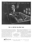 1943 The Touch Of Tomorrow In The Planes Of Today. War Is a Skill Our Sons Must Learn. Fairchild