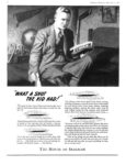 1943 'What A Shot The Kid Had!' The House Of Seagram