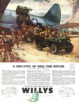 1943 Willys Jeep. A Bellyful Of Hell For Hitler