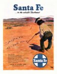 1946 Santa Fe ... to the colorful Southwest