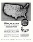 1947 Kaiser & Fraser. Wherever you go - You Get Expert Kaiser And Frazer Service
