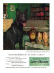 1948 'Another Basil Rathbone hit... he's switched to Calvert!' Clear Heads Switch To Calvert Reserve