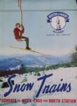 1948 Boston and Maine Railroad. Snow Trains