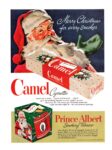 1948 Merry Christmas for every smoker. Camel Cigarettes. Prince Albert Smoking Tobacco