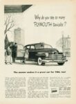 1948 Plymouth Taxicab. Why do you see so many Plymouth taxicabs