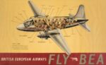1949 British European Airways. Fly BEA