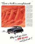 1949 Kaiser De Luxe. There's a thrill in accomplishment