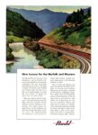 1949 New Luxury for the Norfolk and Western. Budd