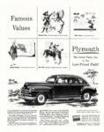 1949 Plymouth. Famous Values