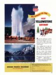 1949 Union Pacific Go Direct To The West Yellowstone Gateway
