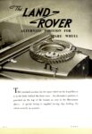 1950 Land-Rover Spare Wheel Position