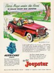 1950 Willys Jeepster. There's Magic under the Hood