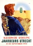 1951 Agrarische Afdeling, Jaarbeurs Utrecht, Sept. 1951.