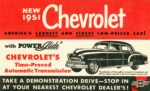 1951 Chevrolet Styleline Sedan with Time-Proved Automatic Transmission