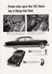 1951 Kaiser Caballero, Kaiser DeLuxe, & Henry J Sedan