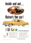 1951 Kaiser De Luxe 2-Door Sedan. Inside and out… Kaiser’s the car!