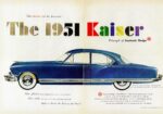 1951 Kaiser DeLuxe 4-Door Sedan. Triumph of Anatomic Design
