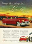 1951 Lincoln Sedan. Exciting to look at _ thrilling to drive!