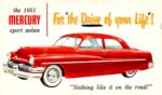 1951 Mercury Sport Sedan. For 'the Drive of your Life'!