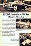 1951 Nash-Healey Ad with Tom McCahill