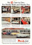1951 Nash Rambler All-Purpose Sedan. It's 2 Cars in One - For Family Work and Family Fun