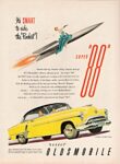 1951 Oldsmobile Super '88' Holiday Coupe. It's Smart to ride the 'Rocket'!
