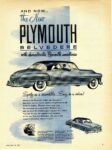1951 Plymouth Belvedere with characteristic Plymouth smartest (Canada)