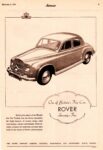 1951 Rover Seventy-Five. One of Britain's Fine Cars