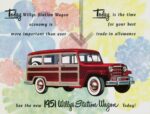1951 Willys Station Wagon economy is more important than ever