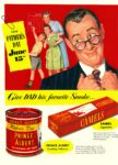 1952 Give Dad his favorite Smoke... Prince Albert. Camel