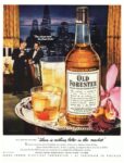 1952 'They always serve the finest drinks' Old Forester