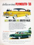 1953 Plymouth With New Look And Greater Value (Canada)