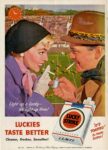 1955 Luckies Taste Better. Lucky Strike