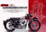 1956 Matchless Model G9. The 'Super Clubman' Vertical Twin
