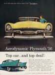 1956 Plymouth Belvedere Convertible & 4-Door Sedan